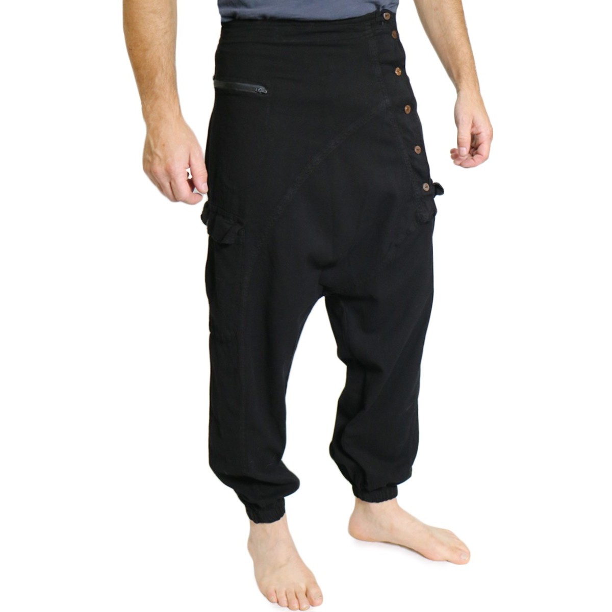 Pantaloni Krishna nero