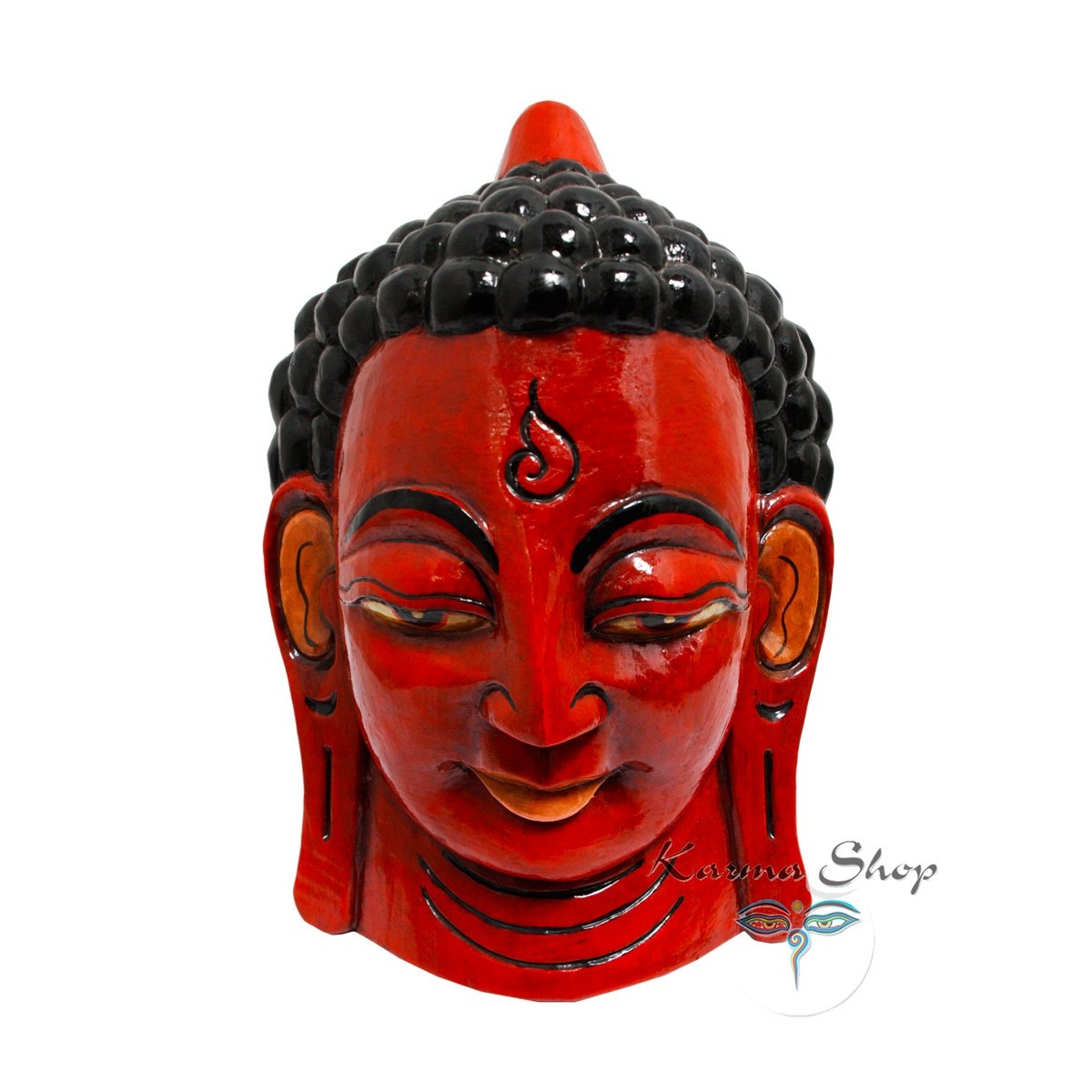 Maschera Buddha rosso Piccolo