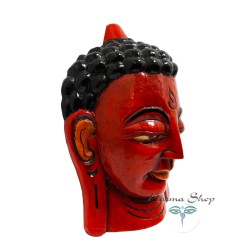 Maschera Buddha rosso Piccolo