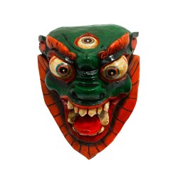 Maschera Leone delle nevi tibetano