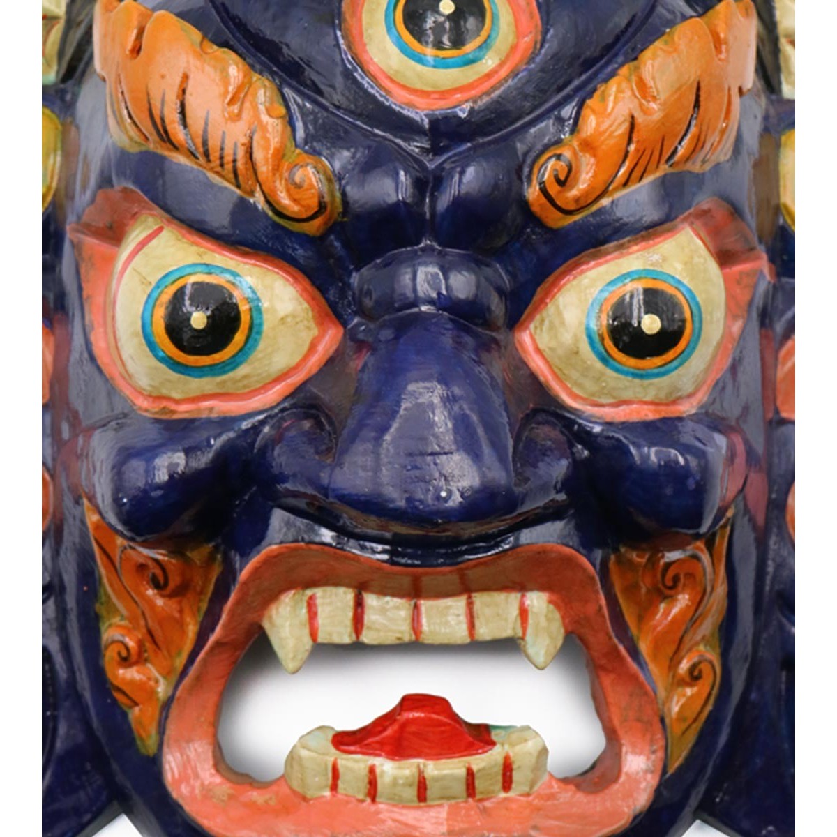 Maschera Mahakala blu Media