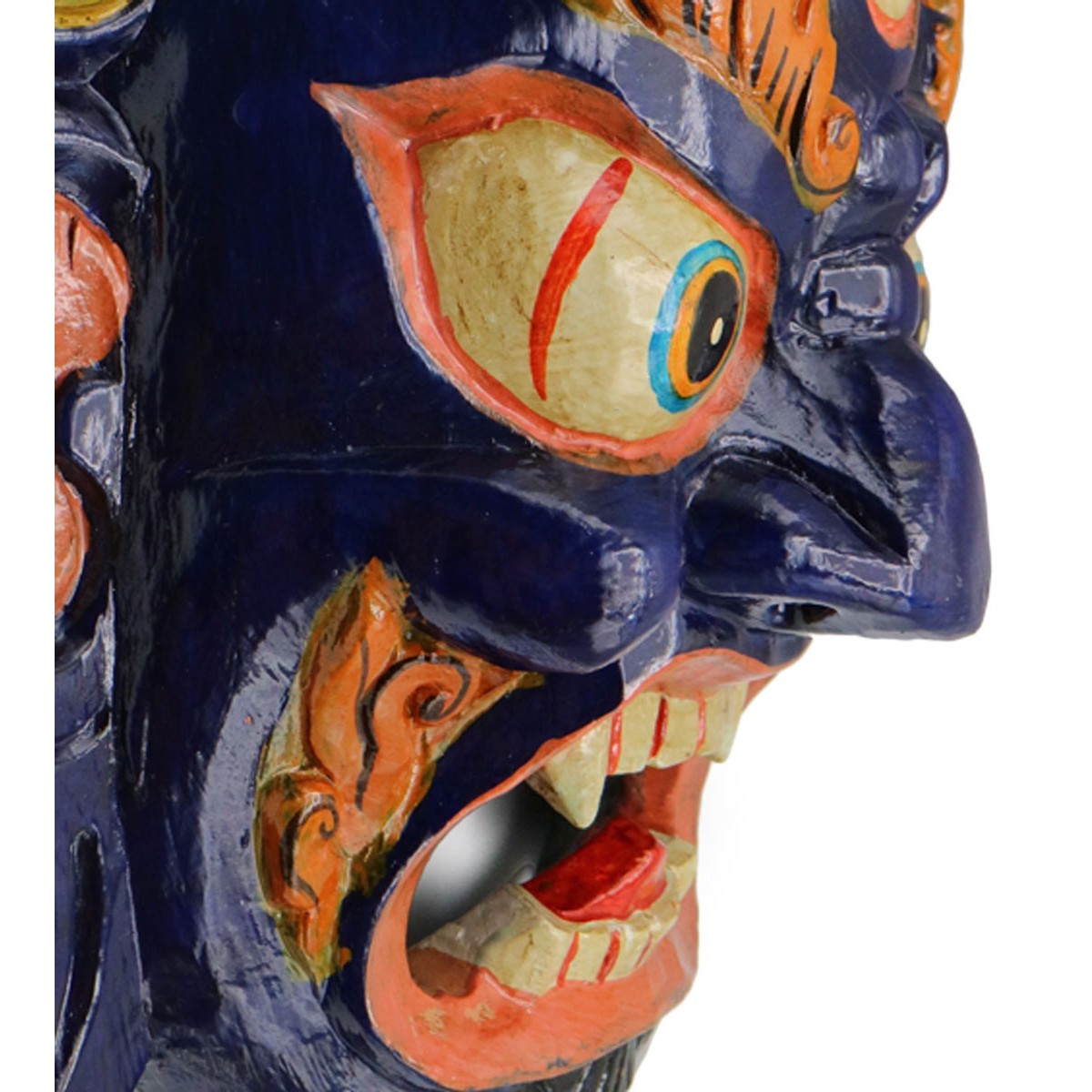 Maschera Mahakala blu Media