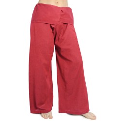 Pantaloni Thai Rosso