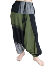 Pantaloni Arabi verde nero Unisex