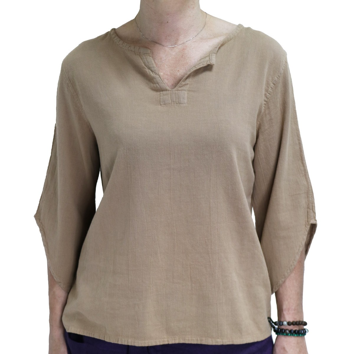 Camicia Donna Simple- Sabbia