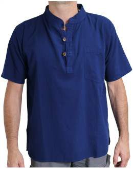 Camicia Uomo Simple Blu