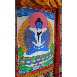 Thanka Medio Samantabhadra