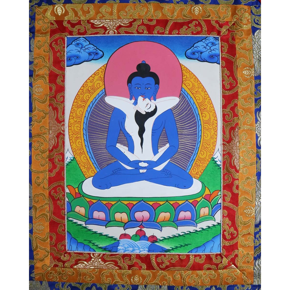 Thanka Medio Samantabhadra