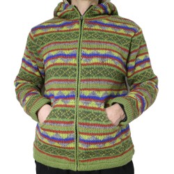 Acquista Maglione lana verdeviola su Karmashop.it