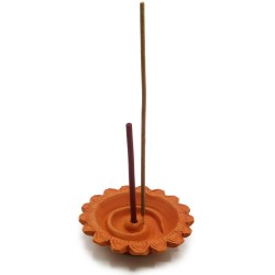 Acquista Bruciaincenso in terracotta Spirale su Karmashop.it