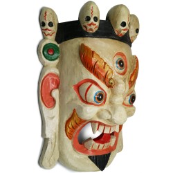 Acquista Maschera Mahakala beige XL su Karmashop.it