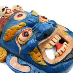 Maschera Mahakala blu Piccola