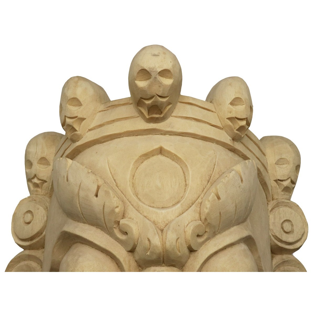 Maschera Mahakala naturale XL