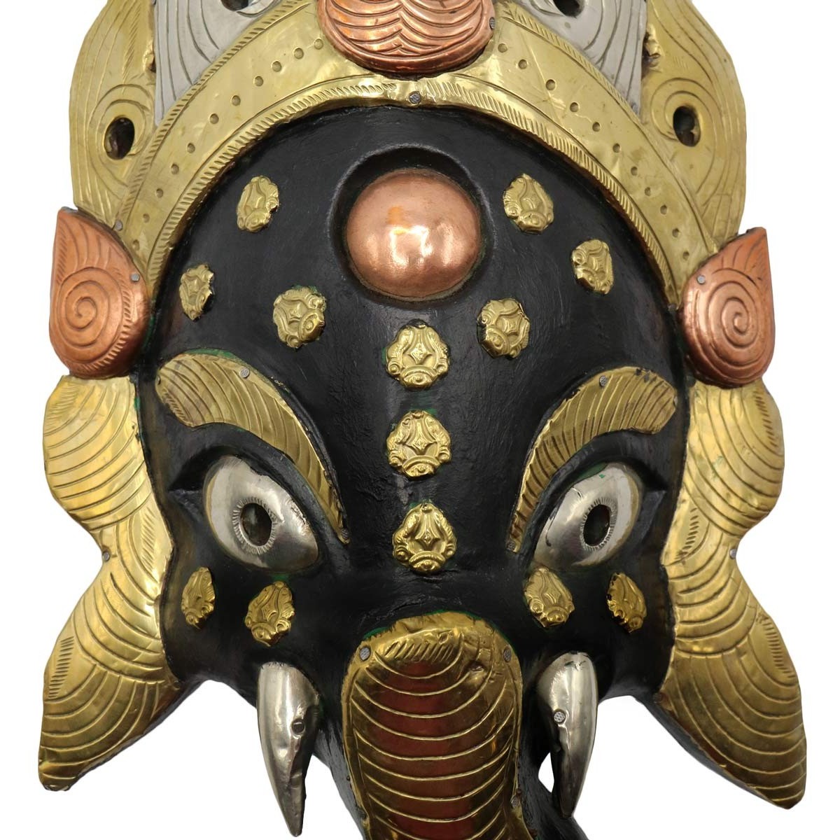 Maschera Ganesh Metallo