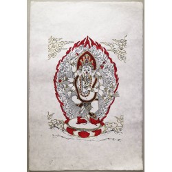 Poster Carta Di Riso Ganesh