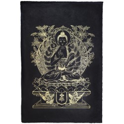 Poster Carta Di Riso Buddha Amoghasiddhi