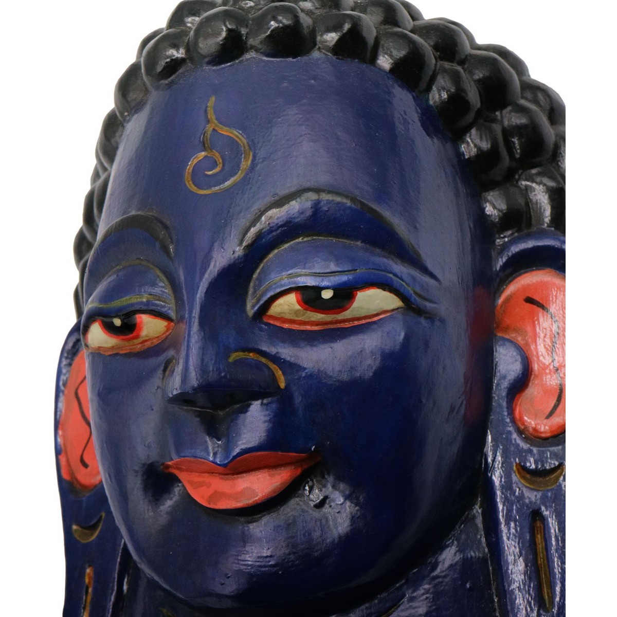 Maschera Buddha blu Piccola