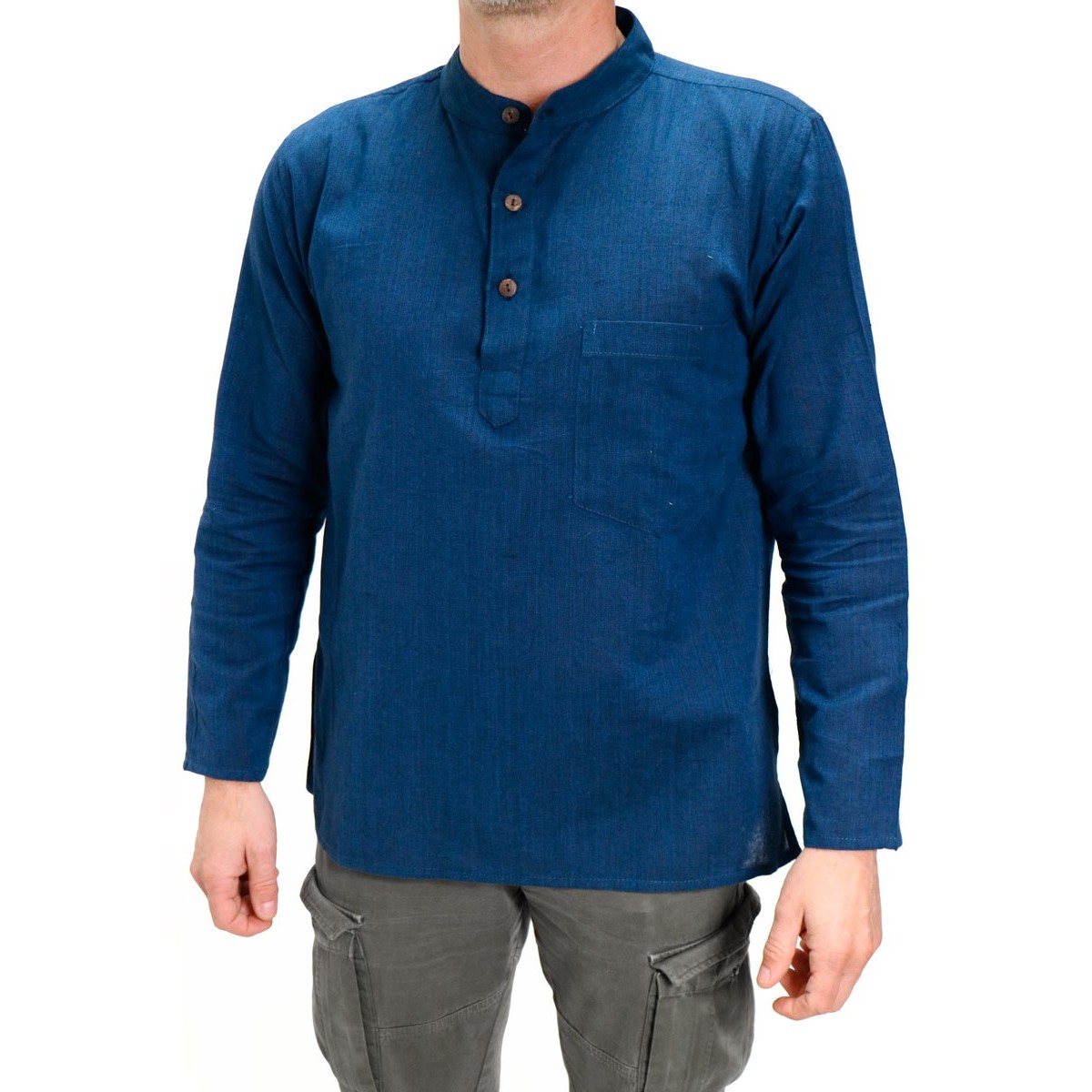 Camicia Uomo Polo Blu